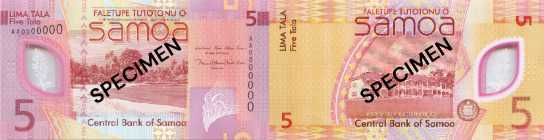 $5 Tala Polymer Note