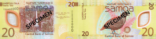 $20 Tala Polymer Note